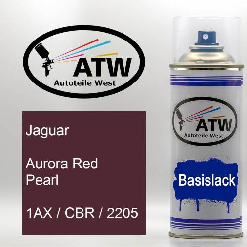 Jaguar, Aurora Red Pearl, 1AX / CBR / 2205: 400ml Sprühdose, von ATW Autoteile West.
